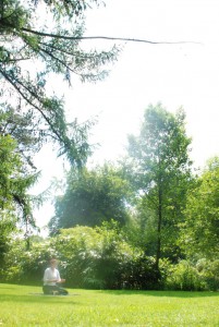 Ort der Stille in der Natur